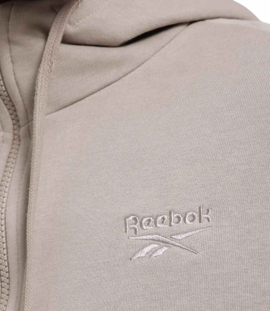 Reebok Morris Kapüşonlu Fermuarlı Sweatshirt Gri