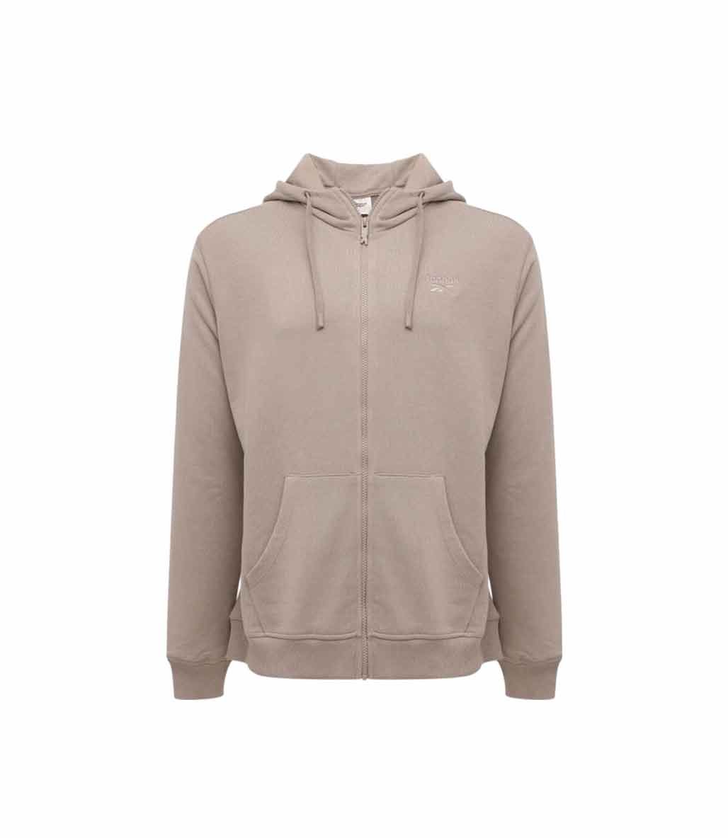 Reebok Morris Kapüşonlu Fermuarlı Sweatshirt Gri