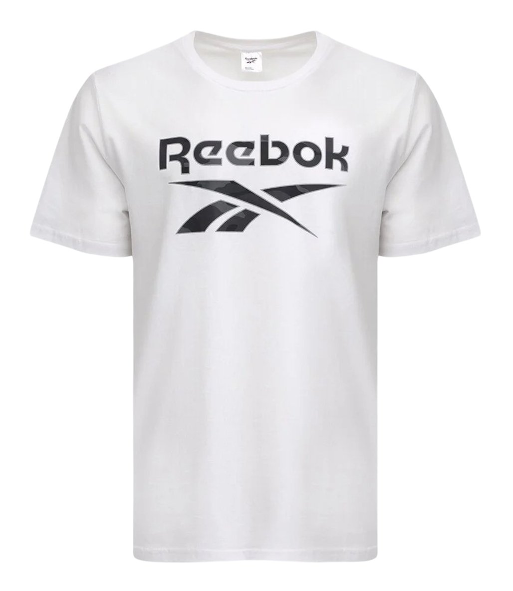 Reebok New ID Camo Kısa Kollu T-Shirt Beyaz