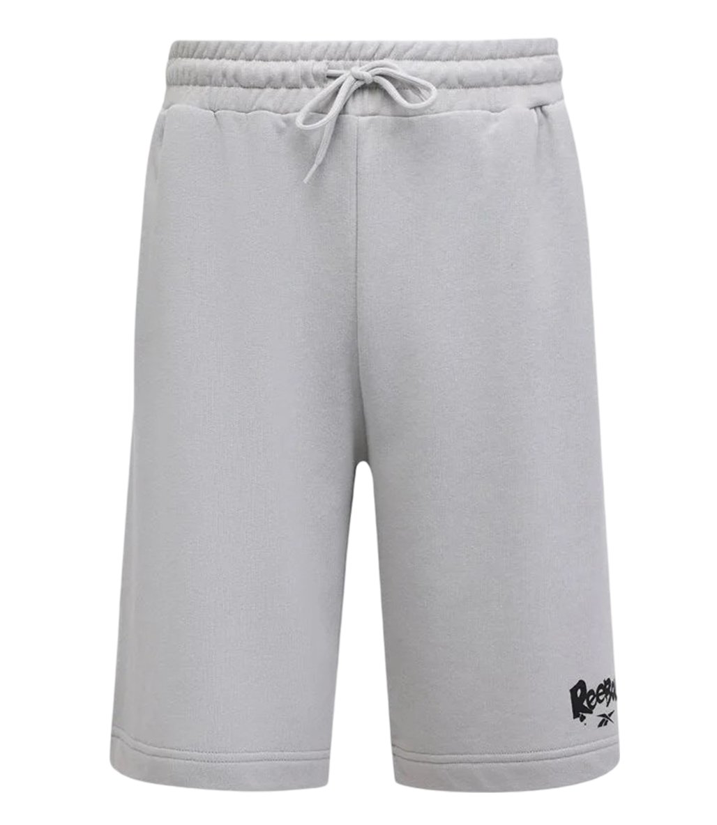 Reebok New ID Oversize GFX Şort Gri