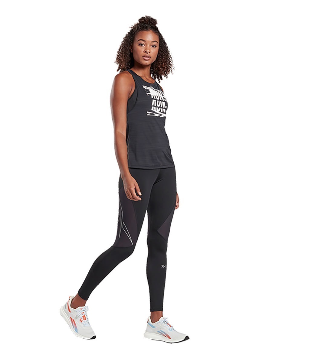 Reebok One Series Running Activchill Tank Kadın Atlet Siyah