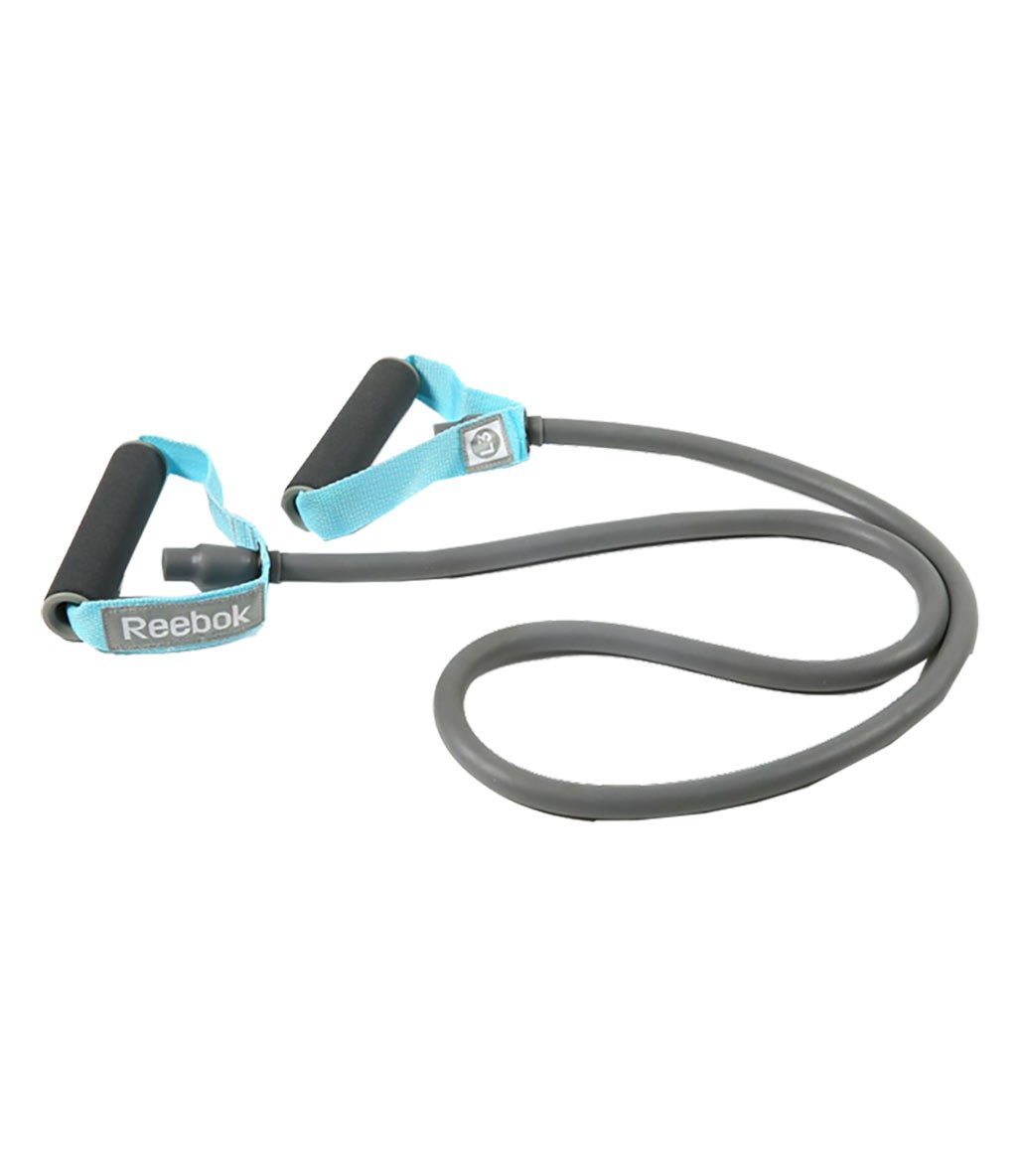 Reebok Resistance Tube Direnç Lastiği Hafif Gri Mavi