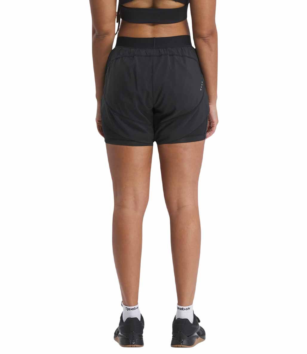 Reebok Running 2 in 1 Kadın Şort Siyah