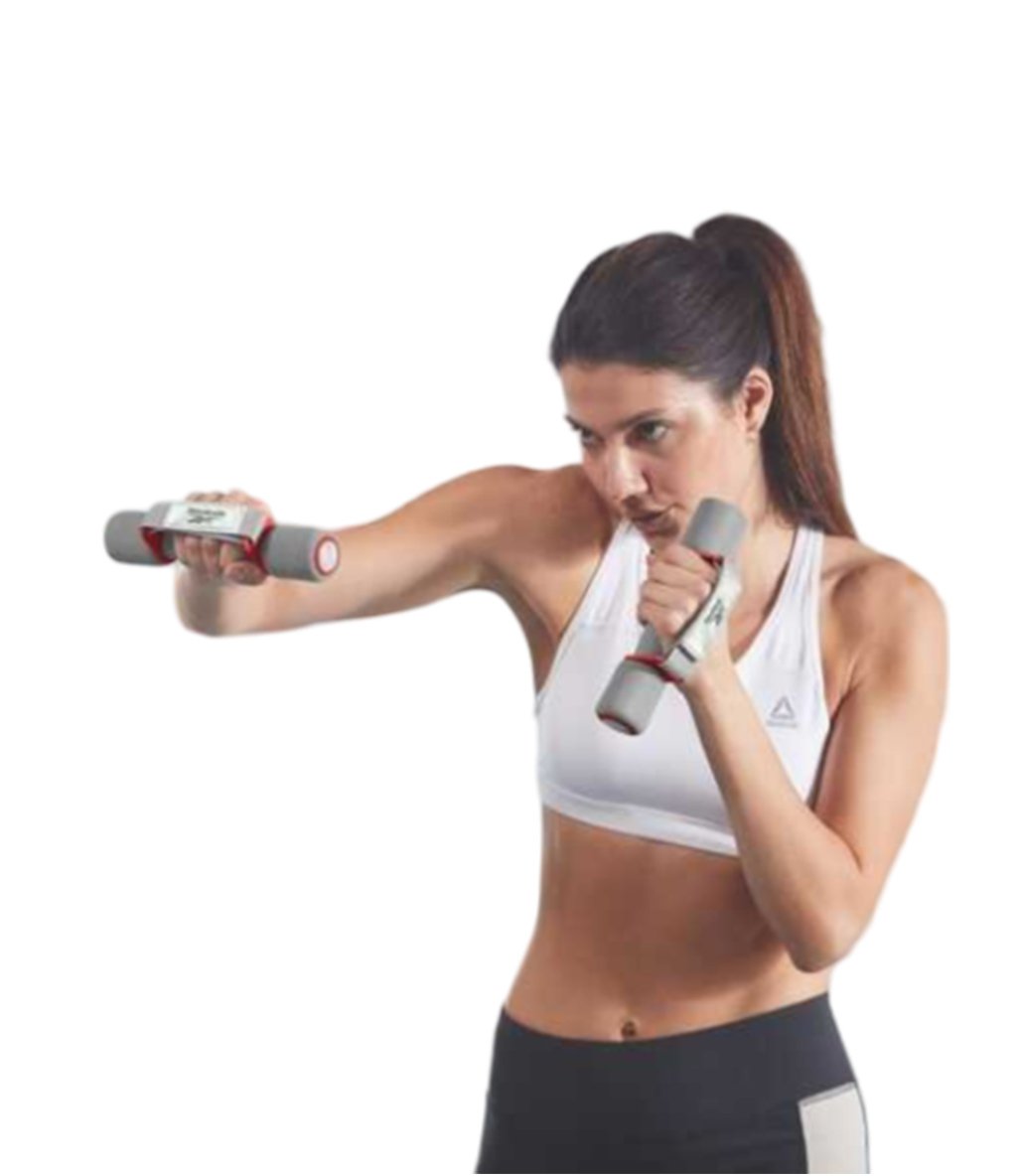 Reebok Soft Grip Dambıl 0.5 Kg + 0.5 Kg Gri