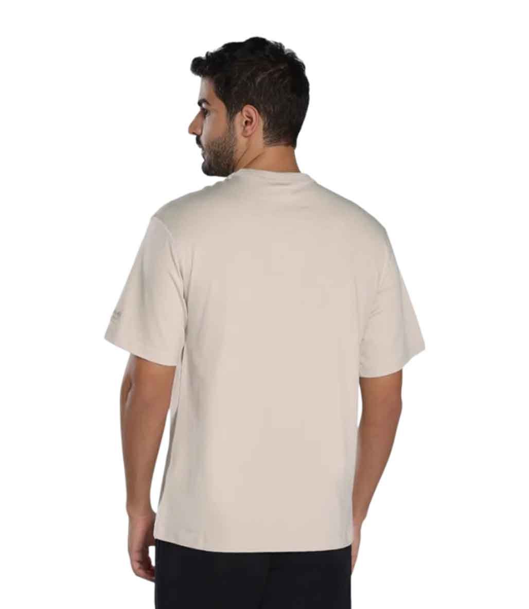 Reebok Sporting Goods Kısa Kollu T-Shirt Bej