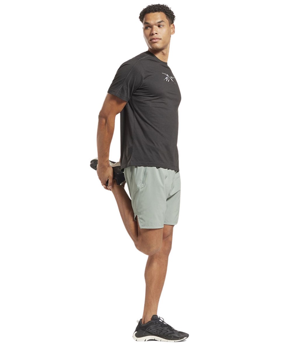 Reebok Train Speedwick Gfx Kısa Kollu T-Shirt Siyah