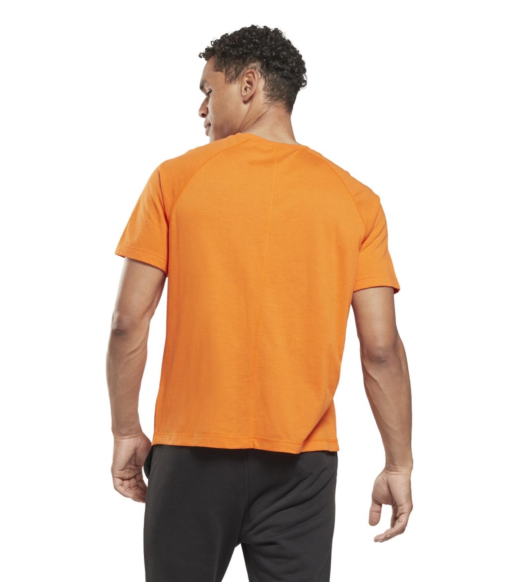 Reebok Train Speedwick Gfx Kısa Kollu T-Shirt Turuncu