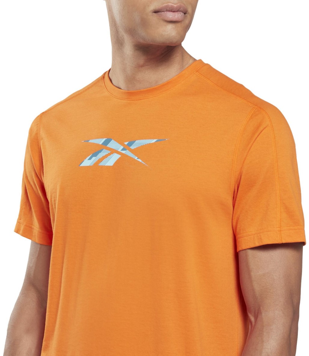 Reebok Train Speedwick Gfx Kısa Kollu T-Shirt Turuncu