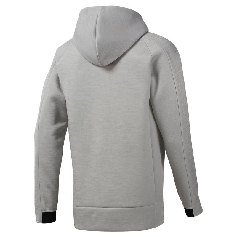 Reebok Training Spacer Full-zip Hoodie Gri