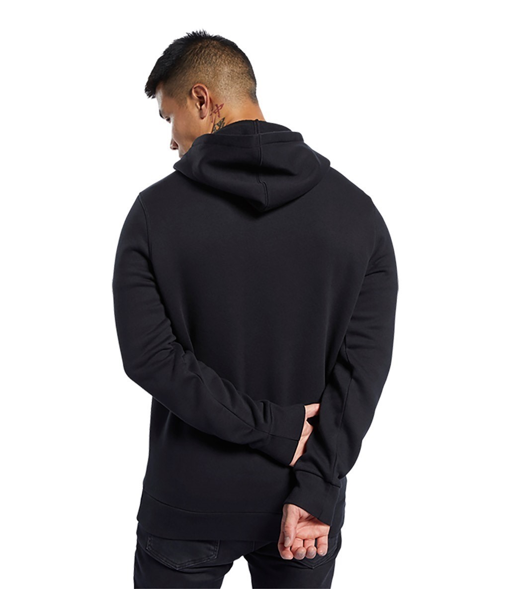 Reebok Ufc Fan Gear Hoodie Kapu onlu Sweatshirt Siyah Fitmoda