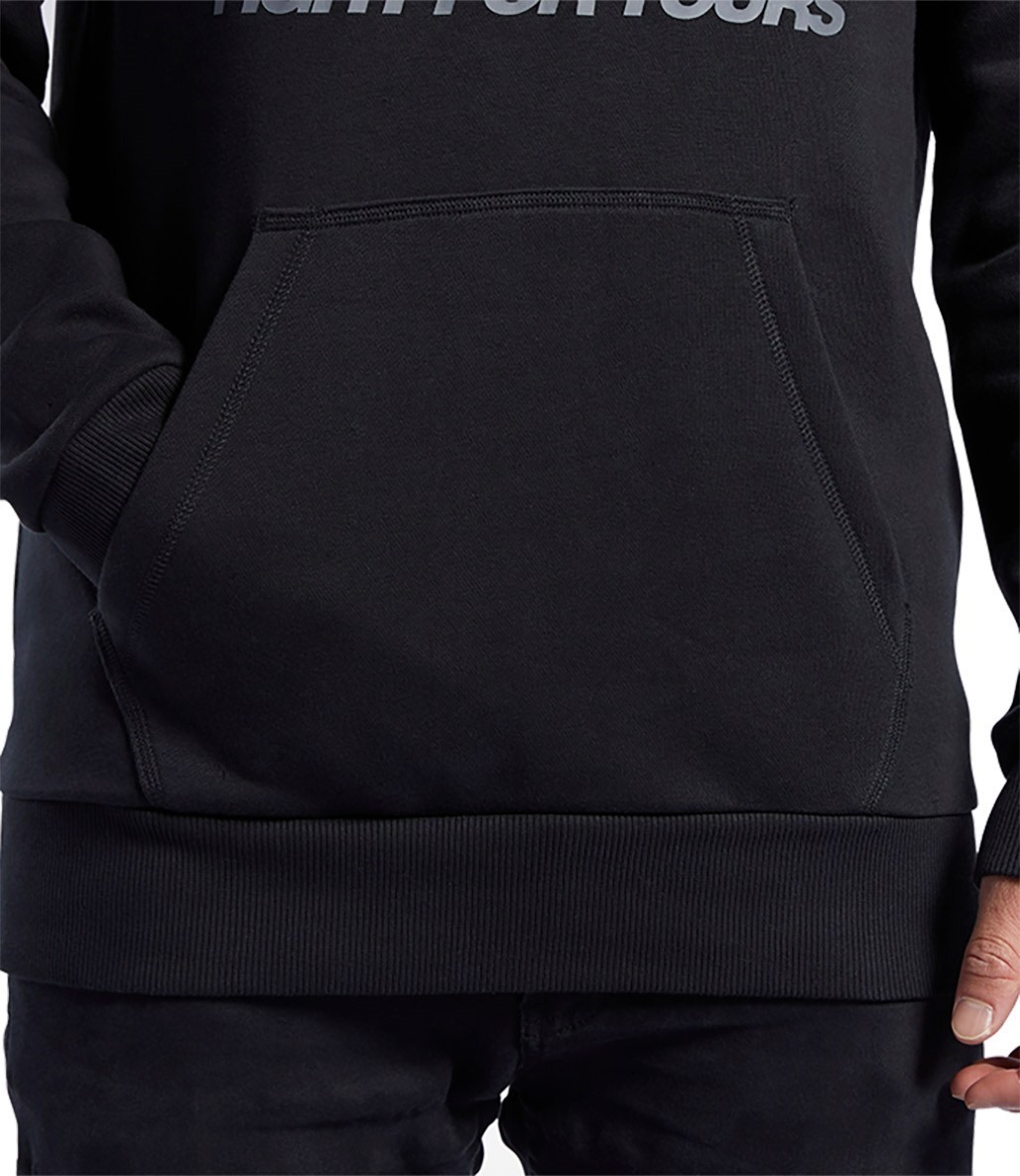 Reebok Ufc Fan Gear Hoodie Kapu onlu Sweatshirt Siyah Fitmoda