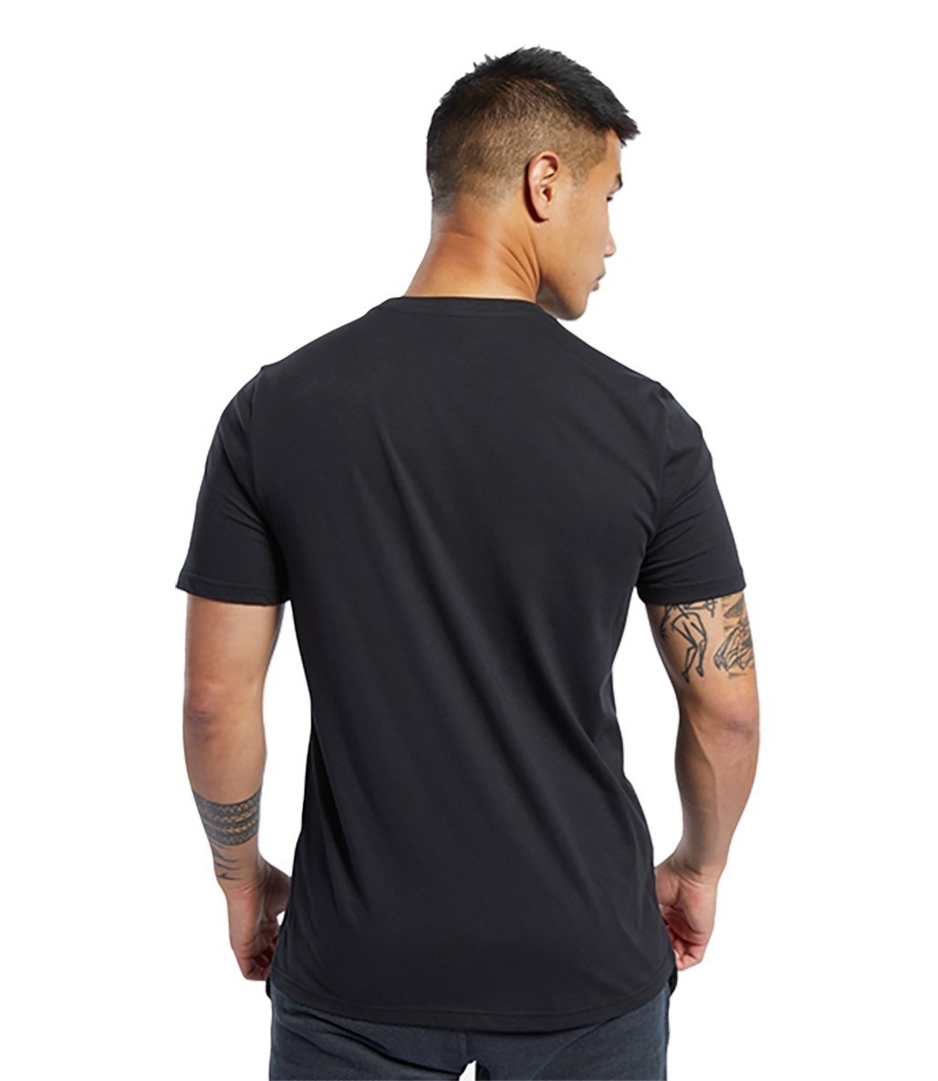 Reebok Ufc Fg Logo T-Shirt Siyah