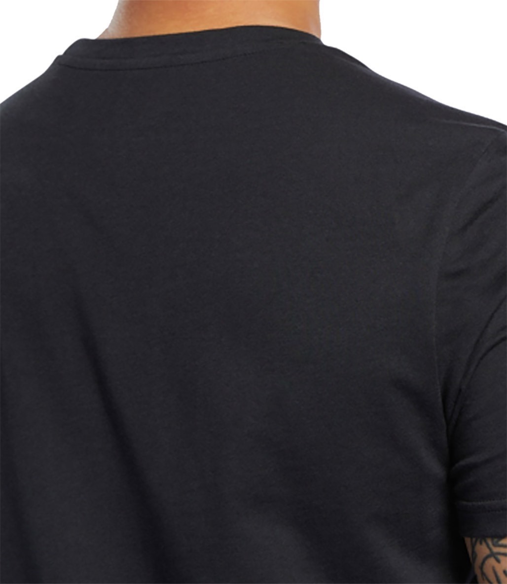Reebok Ufc Fg Logo T-Shirt Siyah