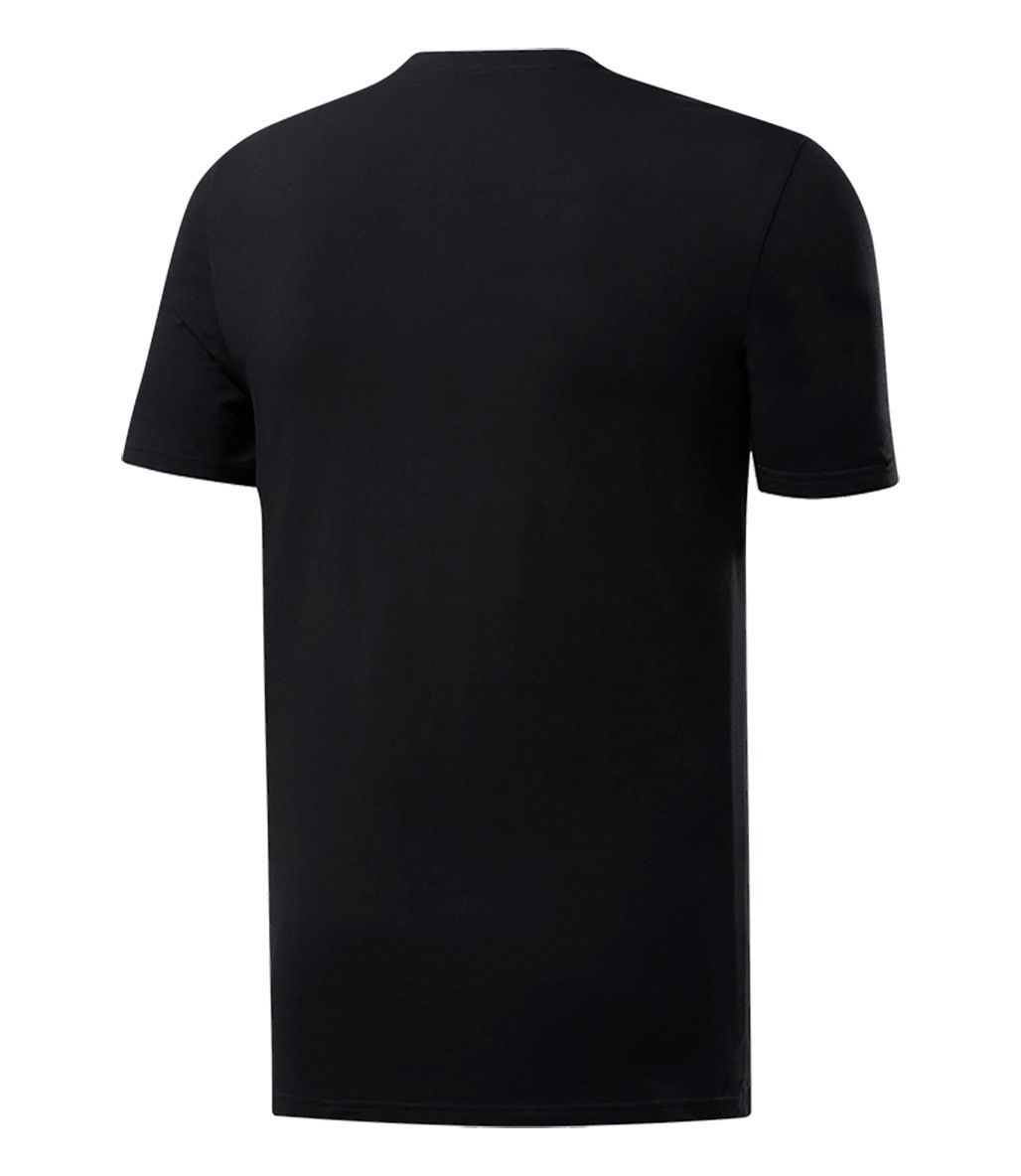 Reebok Ufc Fg Logo T-Shirt Siyah