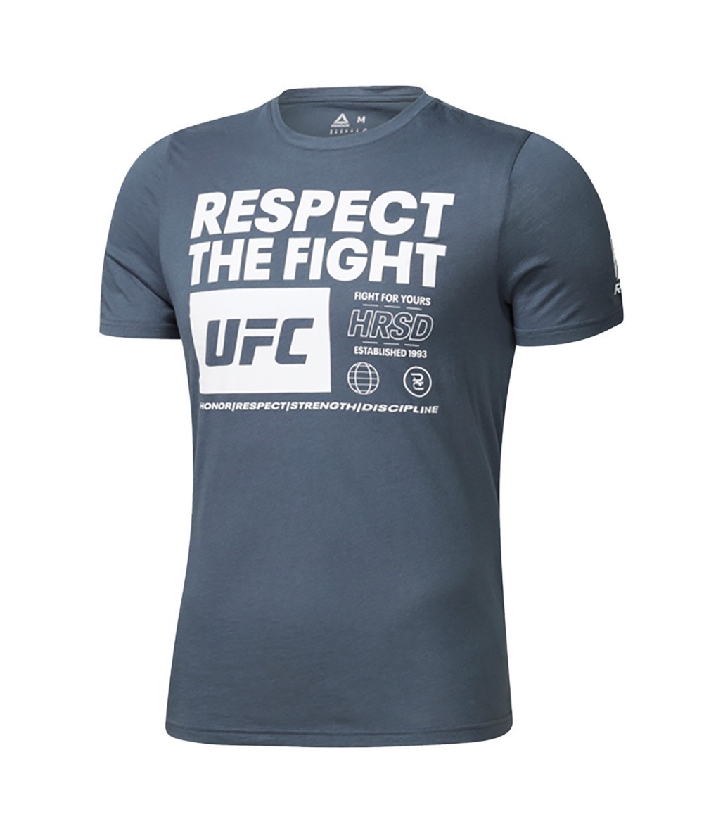 Reebok Ufc Fg Text Tee Smoind T-Shirt