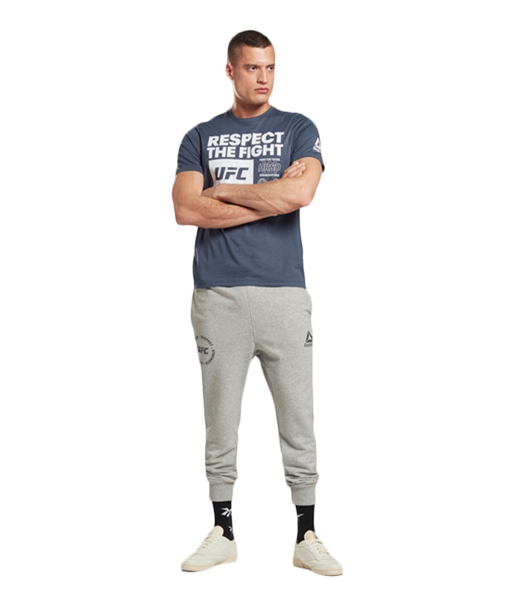 Reebok Ufc Fg Text Tee Smoind T-Shirt