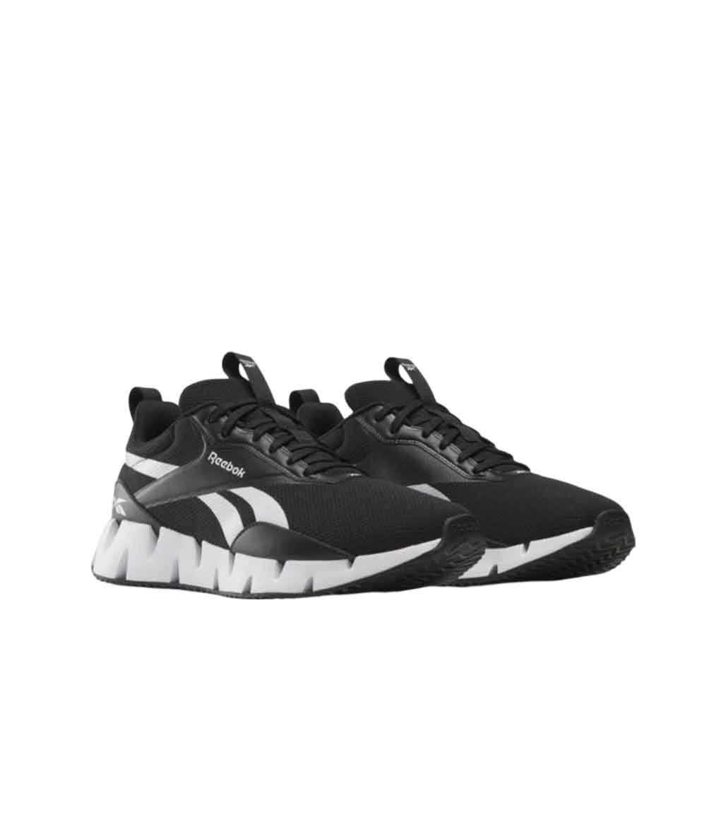 Reebok Zig Dynamica STR Unisex Ayakkabı Siyah Beyaz