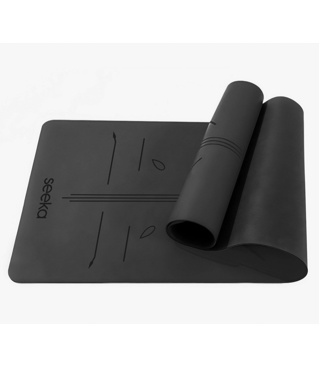 Seeka Yoga Pro Serisi Sun Yoga Matı Koyu Gri