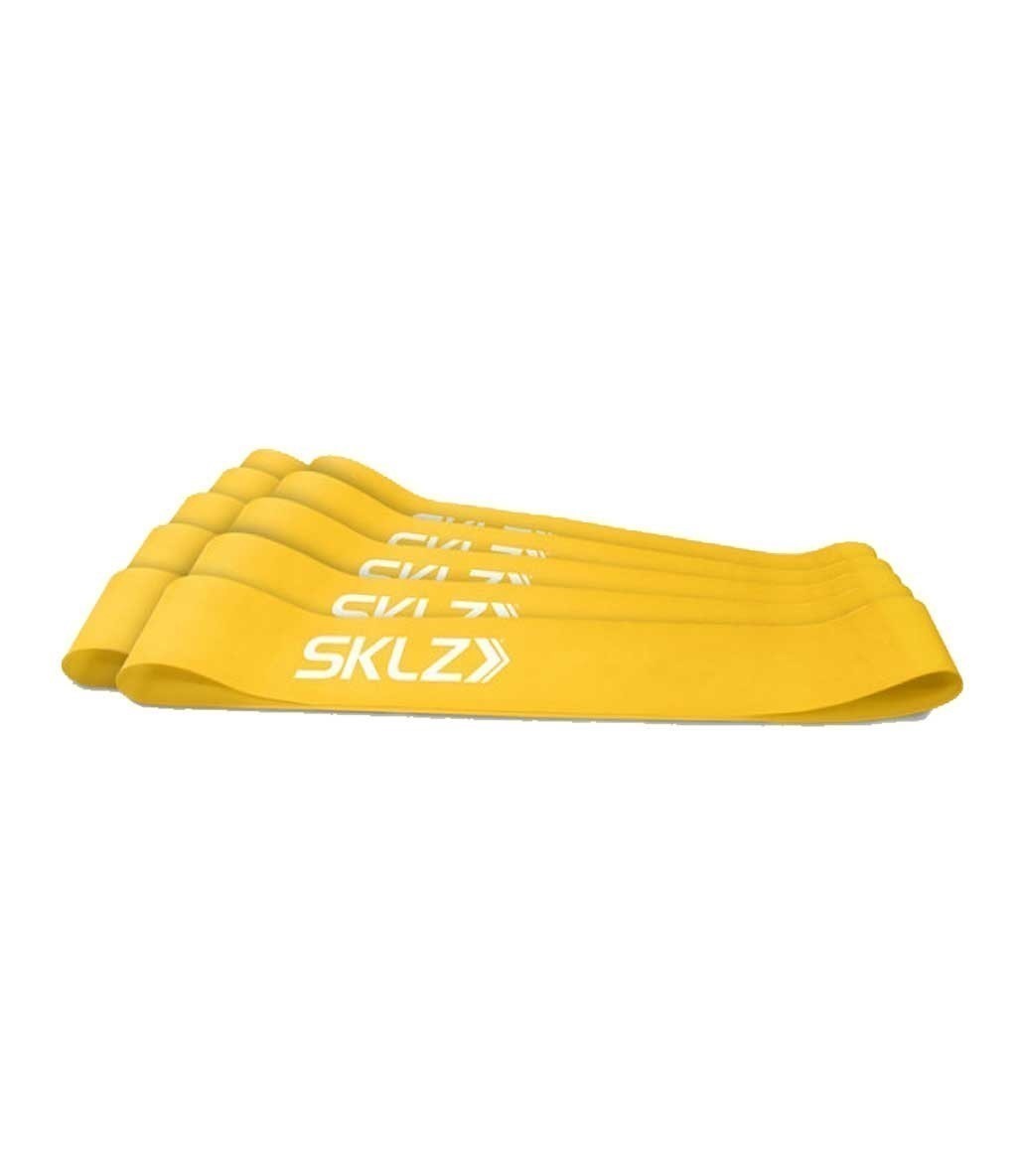 Sklz Mini Direnç Bandı 10'Lu Paket Sarı-Hafif