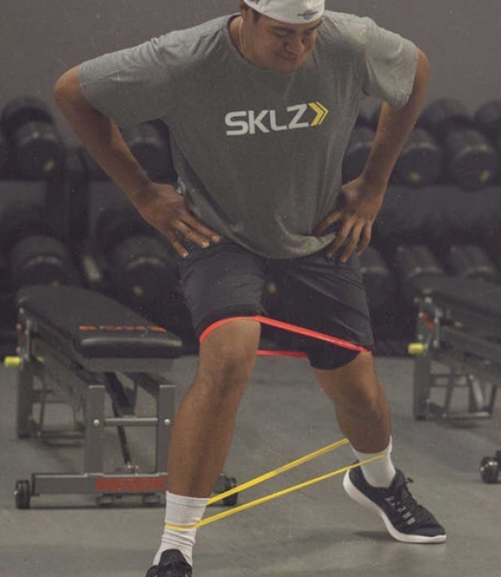 Sklz Mini Direnç Bandı 10'Lu Paket Sarı-Hafif