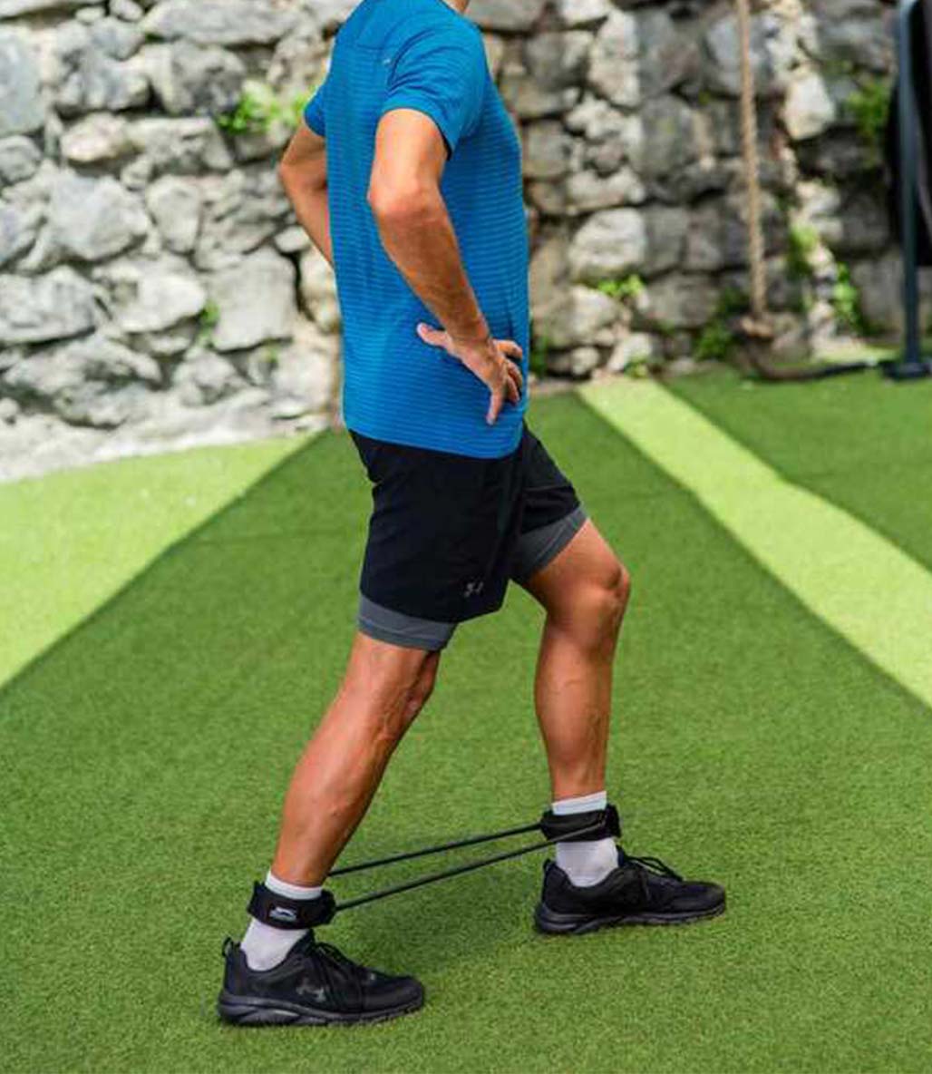 Slazenger Lateral Resistor Ankle Strap Ayak Bilek Direnç Tübülü Siyah Sert