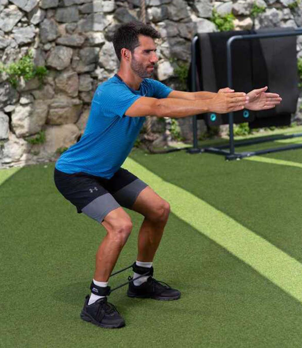 Slazenger Lateral Resistor Ankle Strap Ayak Bilek Direnç Tübülü Siyah Sert