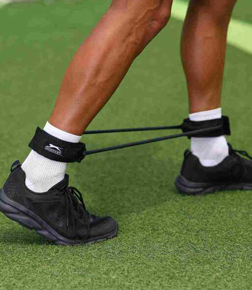 Slazenger Lateral Resistor Ankle Strap Ayak Bilek Direnç Tübülü Siyah Sert