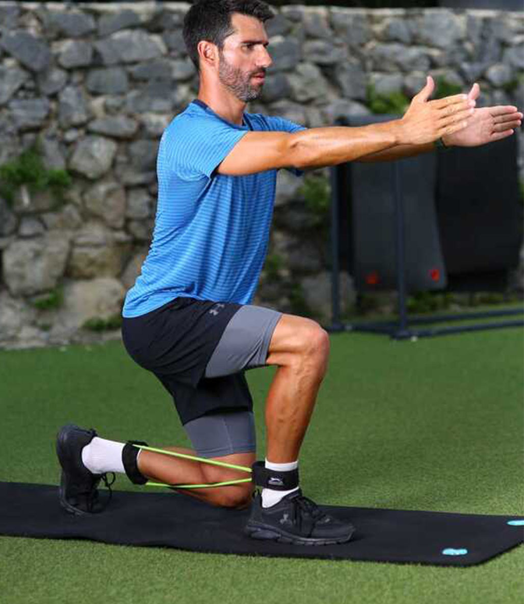 Slazenger Lateral Resistor Ankle Strap Ayak Bilek Direnç Tübülü Yeşil Hafif