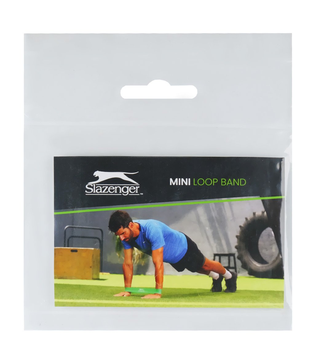 Slazenger Mini Loop Band Direnç Bandı Kutulu Yeşil Hafif
