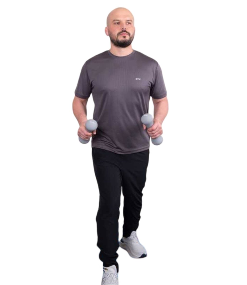 Slazenger Neopren Dambıl 3 Kg + 3 Kg Gri