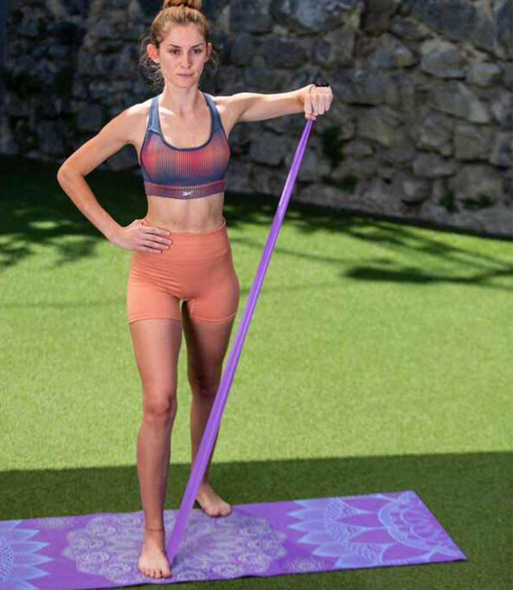 Slazenger Pilates Band Üçlü Set Çok Renkli
