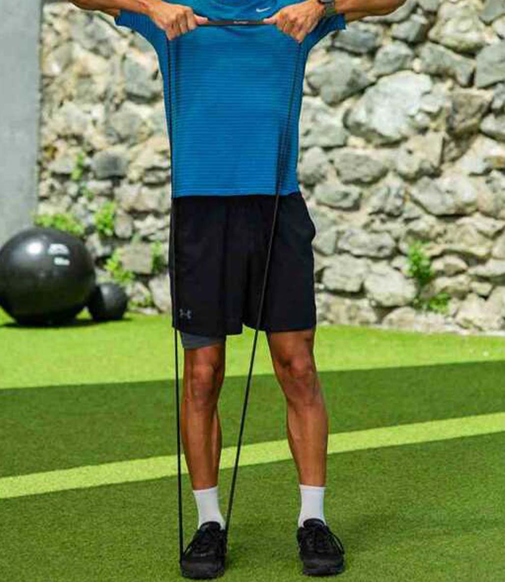 Slazenger Power Band Direnç Bandı Siyah Sert