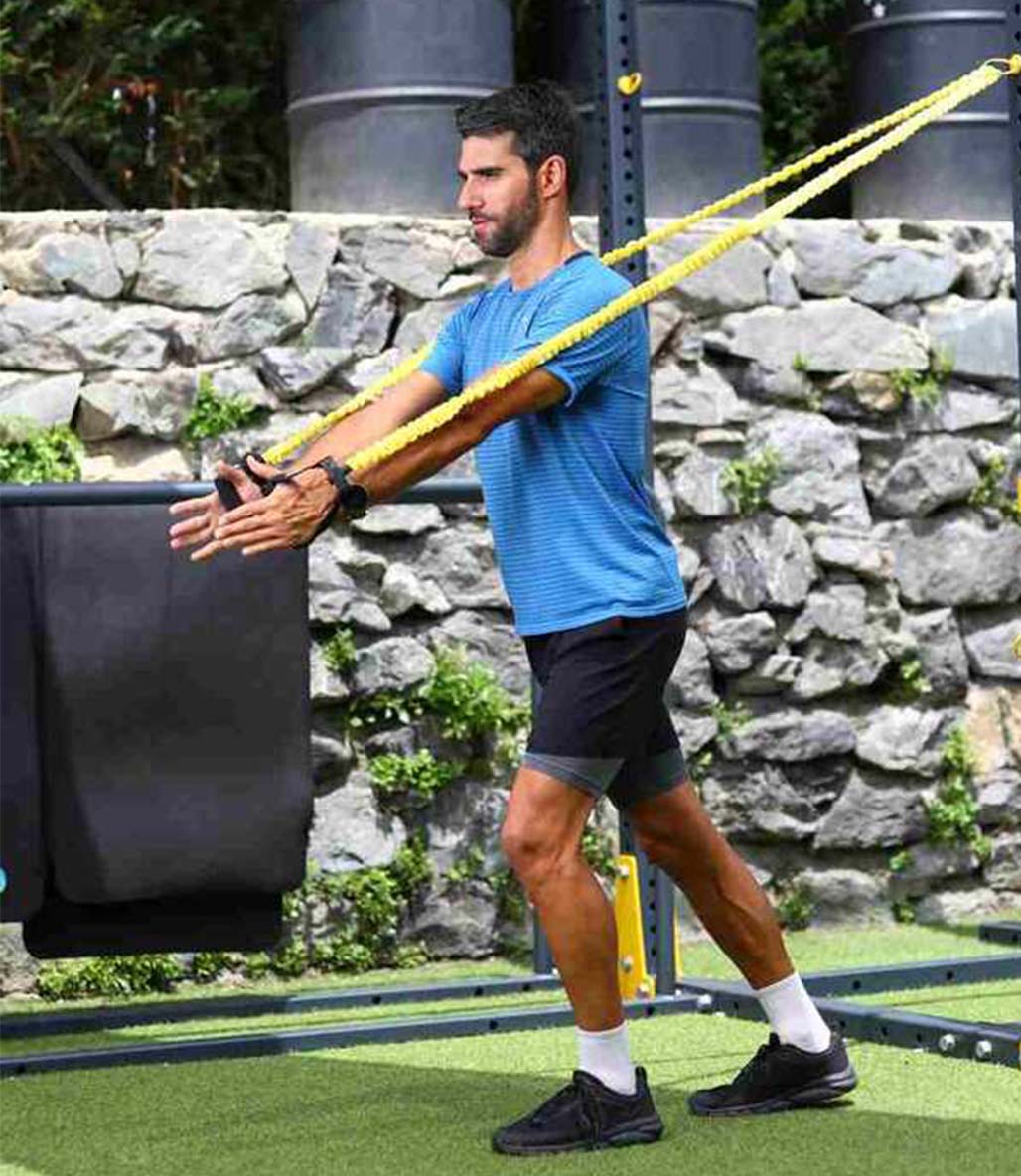 Slazenger Resistance Tube Direnç Lastiği Sarı Hafif