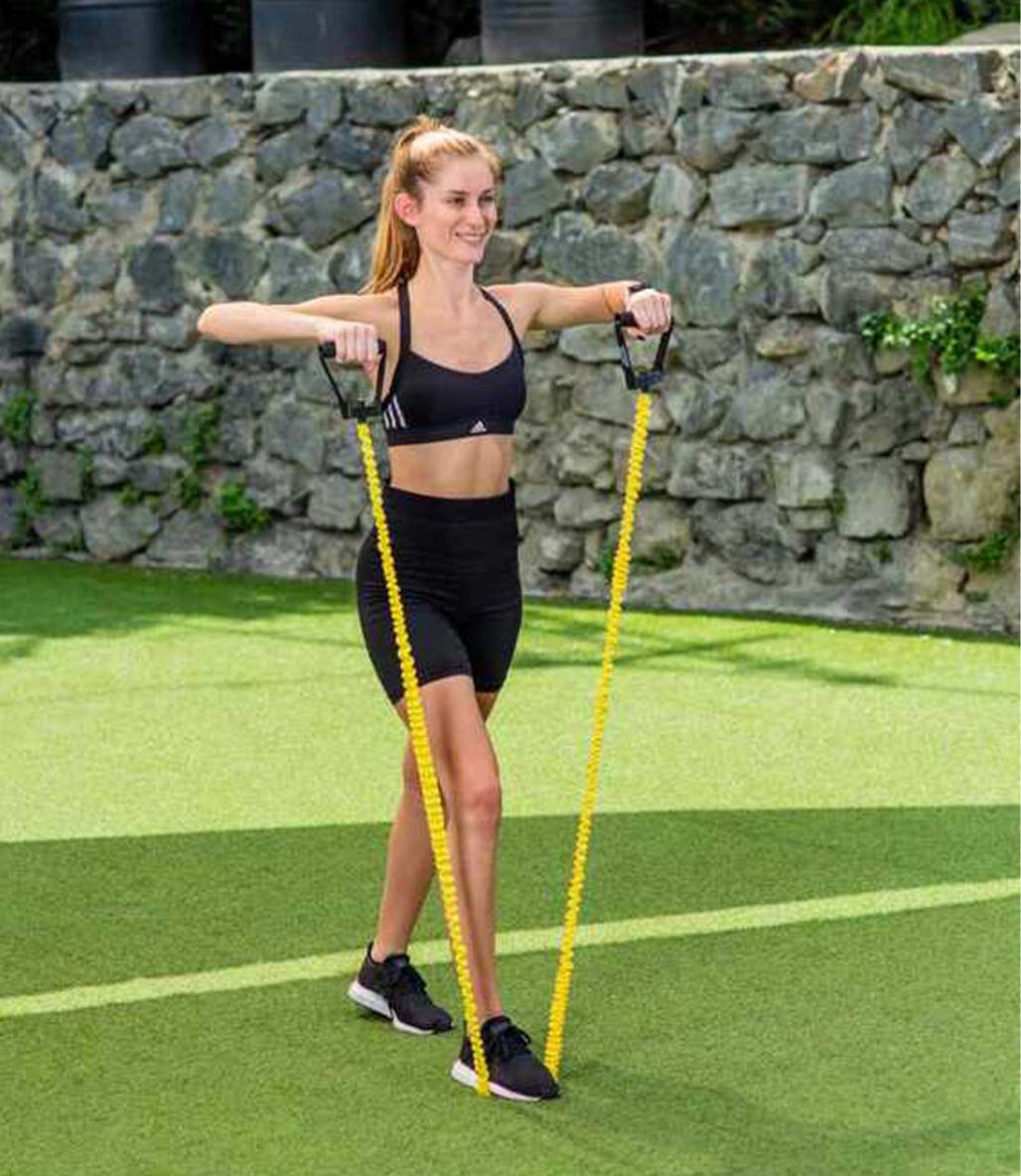 Slazenger Resistance Tube Direnç Lastiği Sarı Hafif