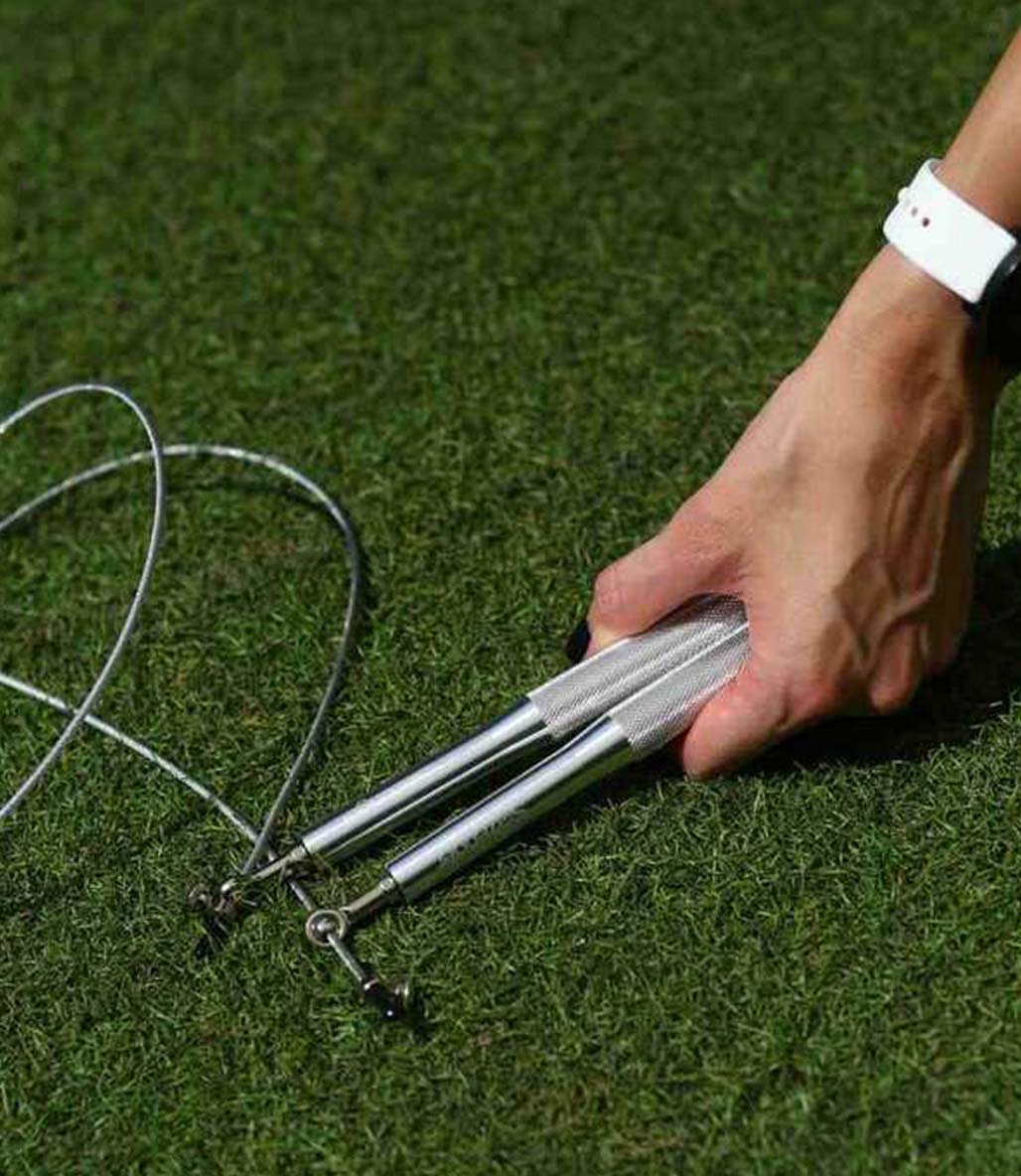 Slazenger Rulmanlı Alüminyum Atlama İpi 3 Metre Gri