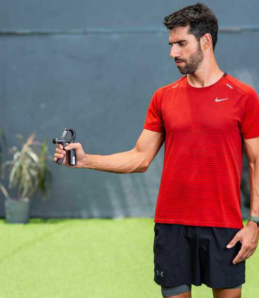Slazenger Sayaçlı Ayarlanabilir 5-60 Kg Direnç El Yayı Siyah