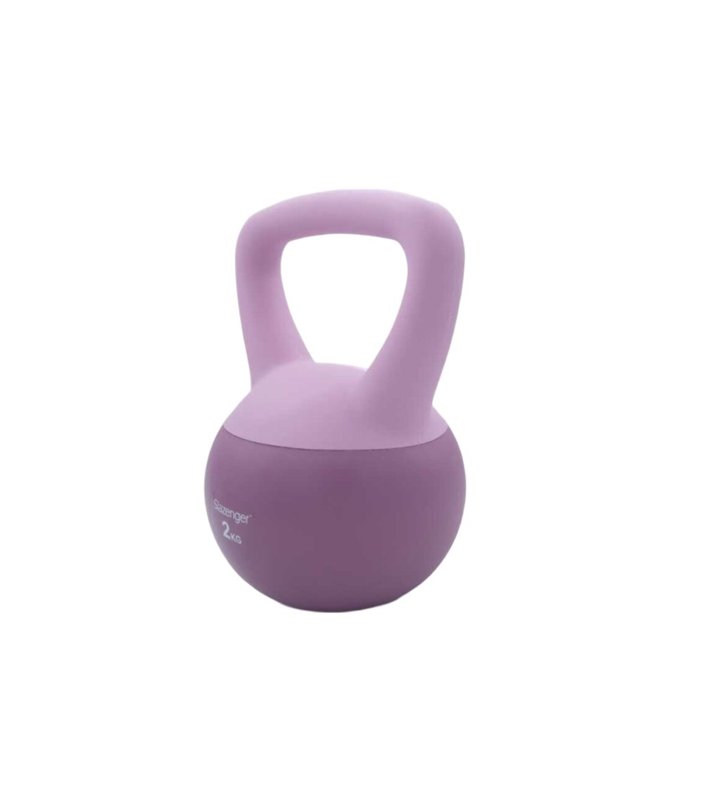 Slazenger Soft Kettlebell 2 Kg Mor