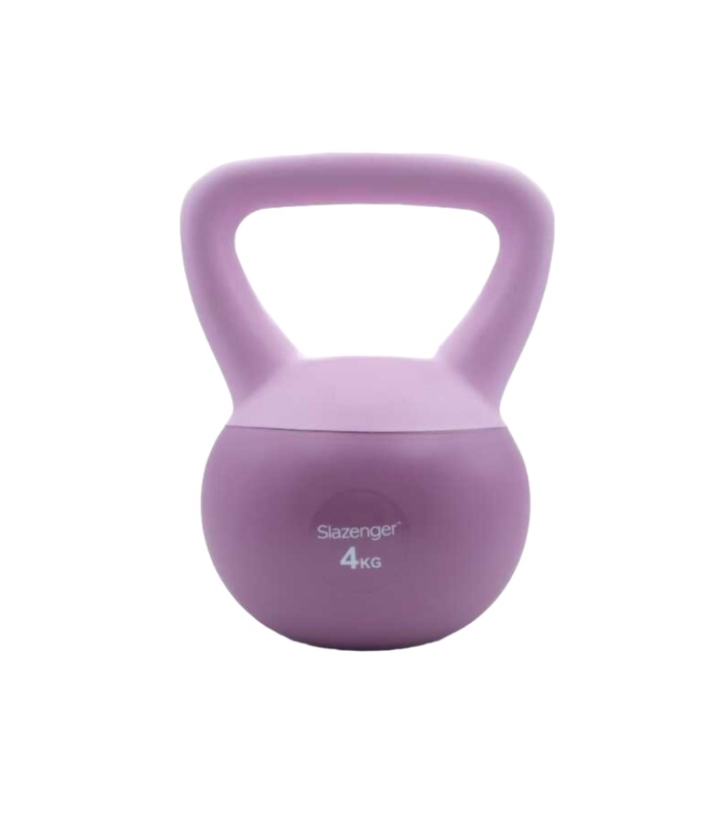 Slazenger Soft Kettlebell 4 Kg Mor