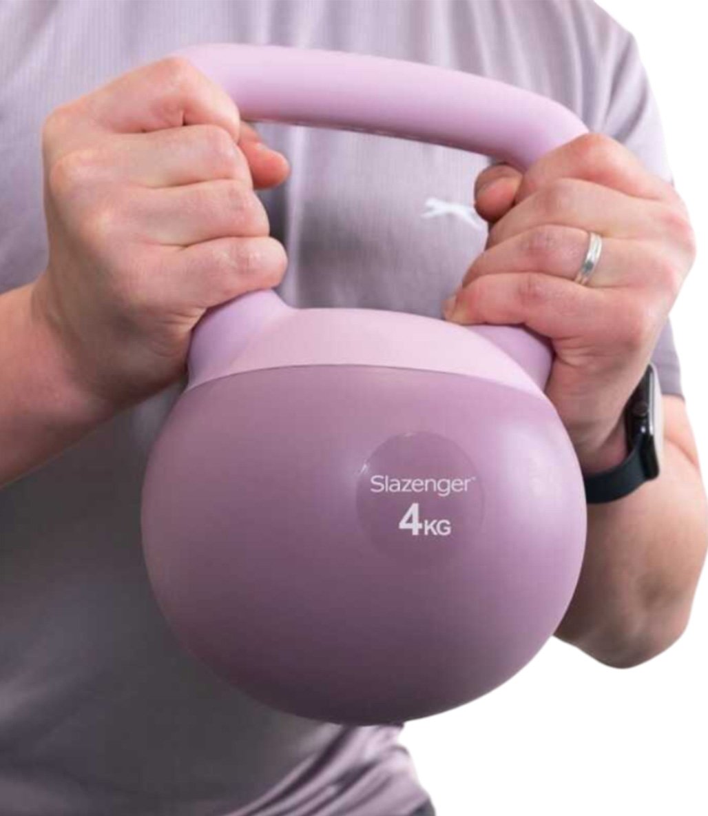 Slazenger Soft Kettlebell 4 Kg Mor