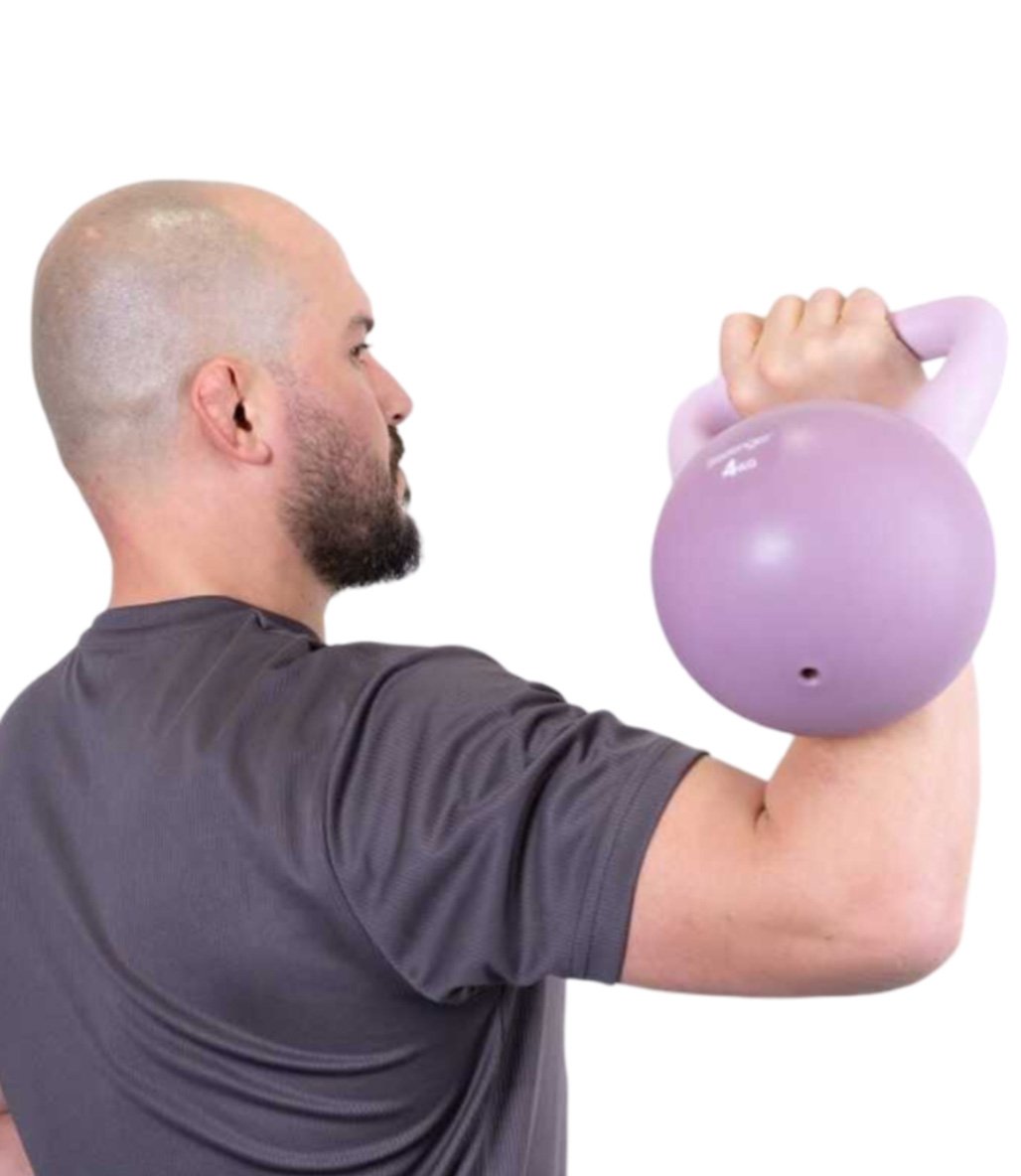 Slazenger Soft Kettlebell 4 Kg Mor