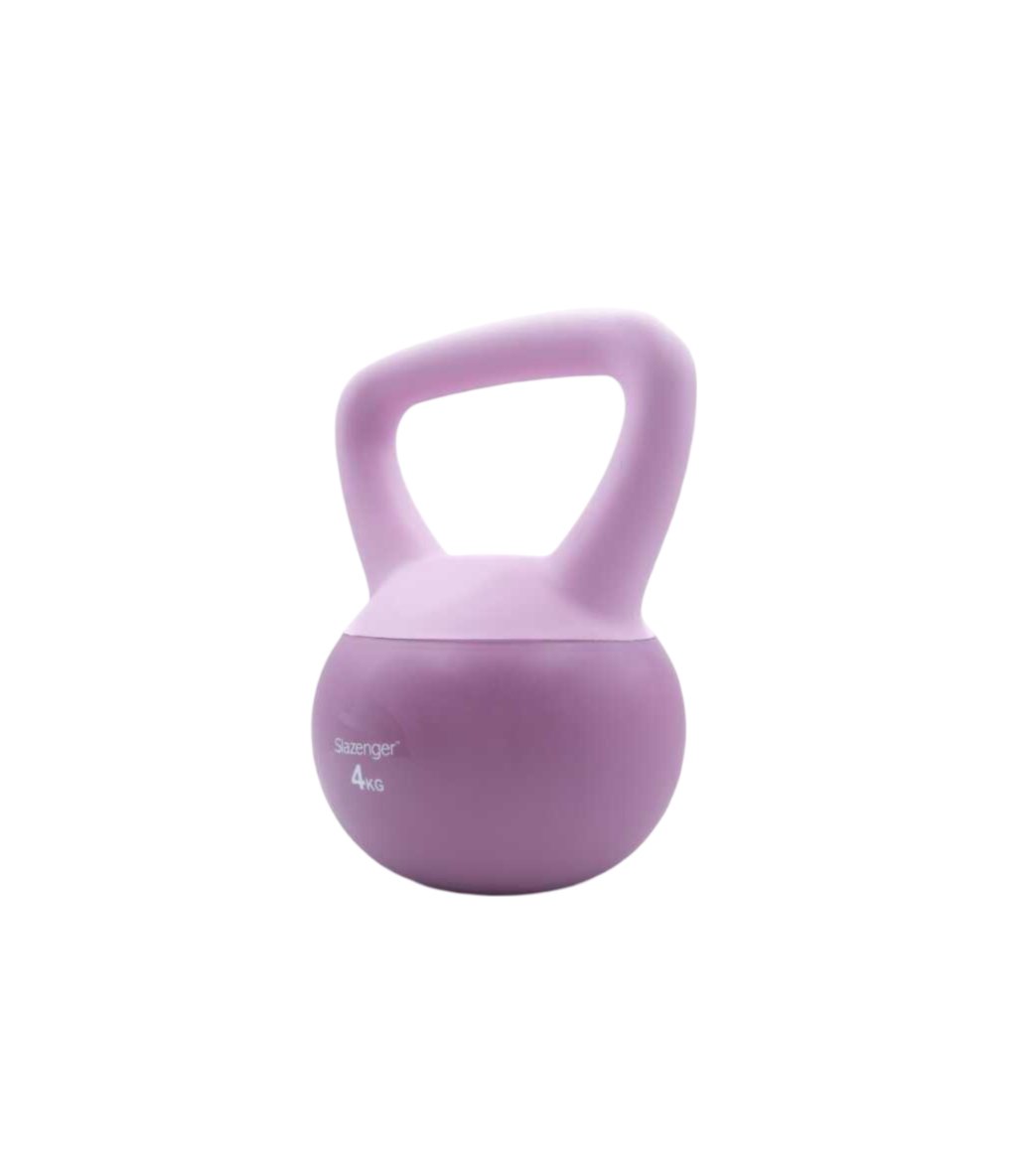 Slazenger Soft Kettlebell 4 Kg Mor