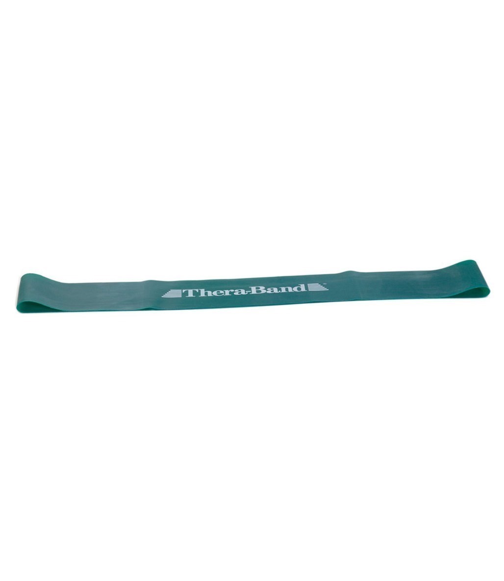 TheraBand Resistance Band Direnç Lastiği 7.6 cm x 45.5 cm Yeşil