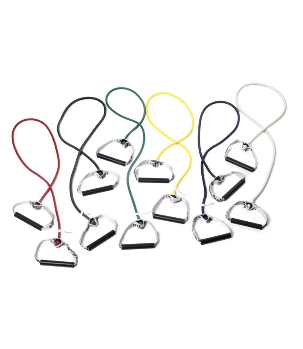 TheraBand Resistance Tubing 1.4 mt Hard Pvc Direnç Lastiği Mavi