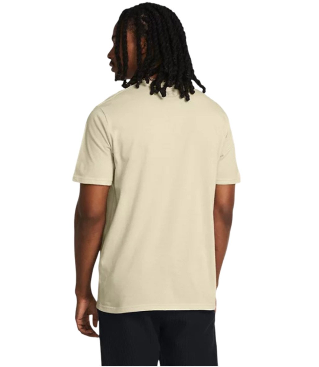 Under Armour Abc Camo Boxed Logo Ss Kısa Kollu T-Shirt Bej
