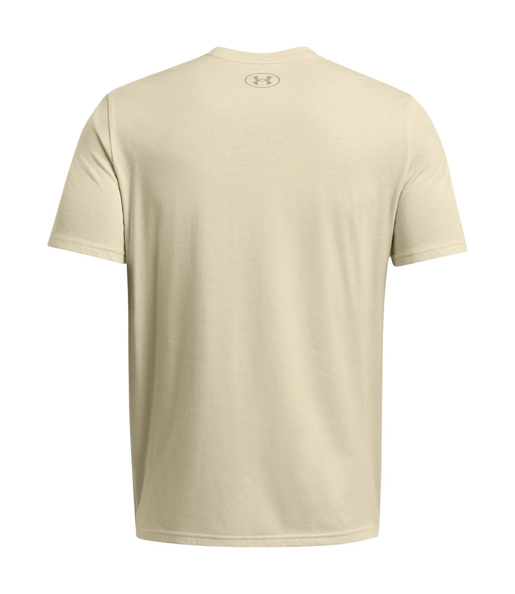 Under Armour Abc Camo Boxed Logo Ss Kısa Kollu T-Shirt Bej