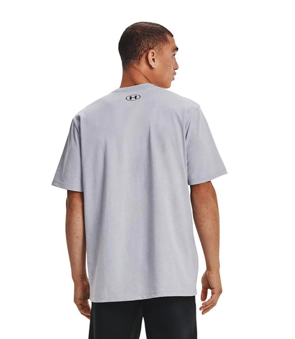 Under Armour Abc Camo Boxed Logo Ss Kısa Kollu T-Shirt Gri