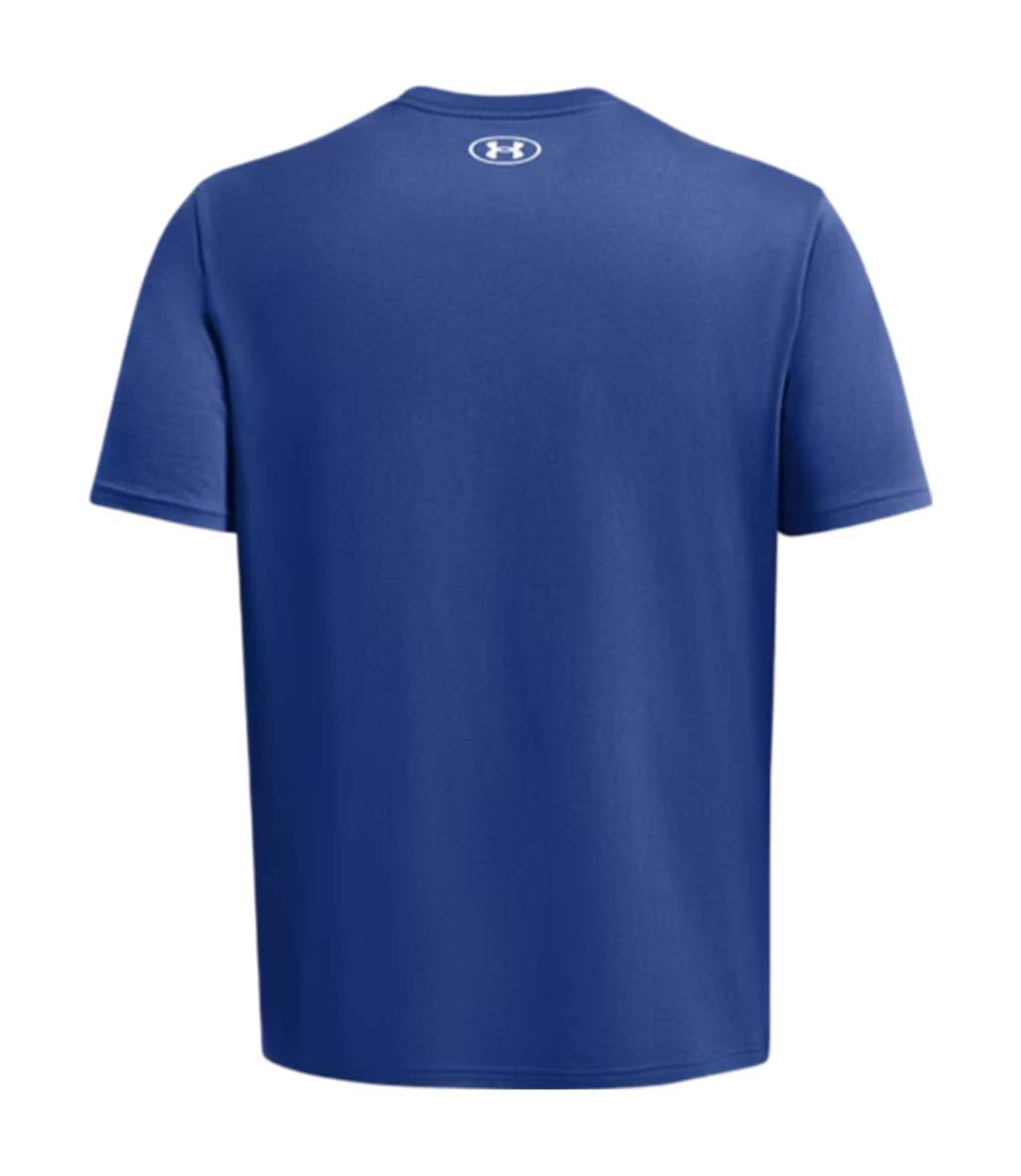 Under Armour Abc Camo Boxed Logo Ss Kısa Kollu T-Shirt Mavi