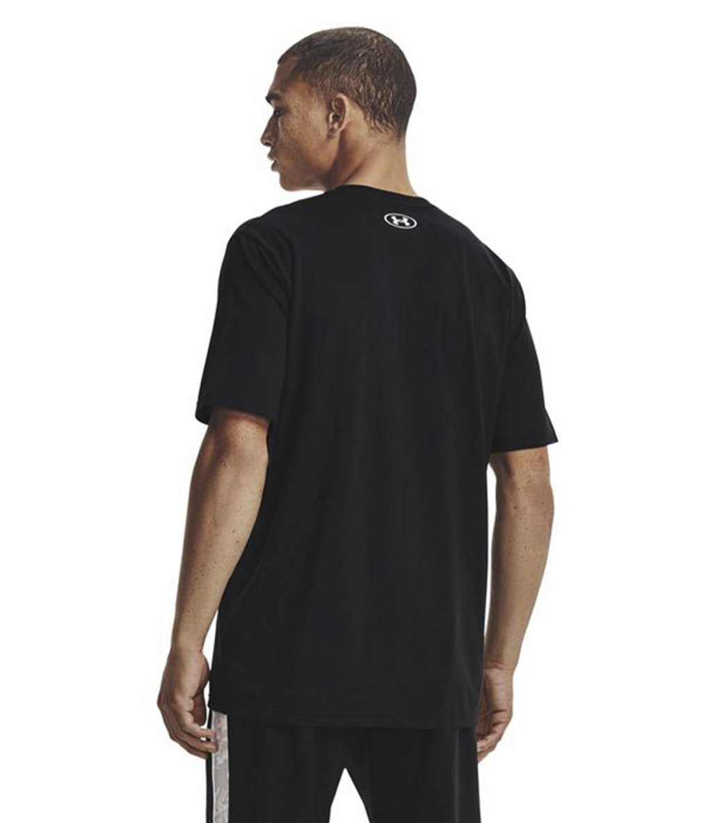 Under Armour Abc Camo Boxed Logo Ss Kısa Kollu T-Shirt Siyah