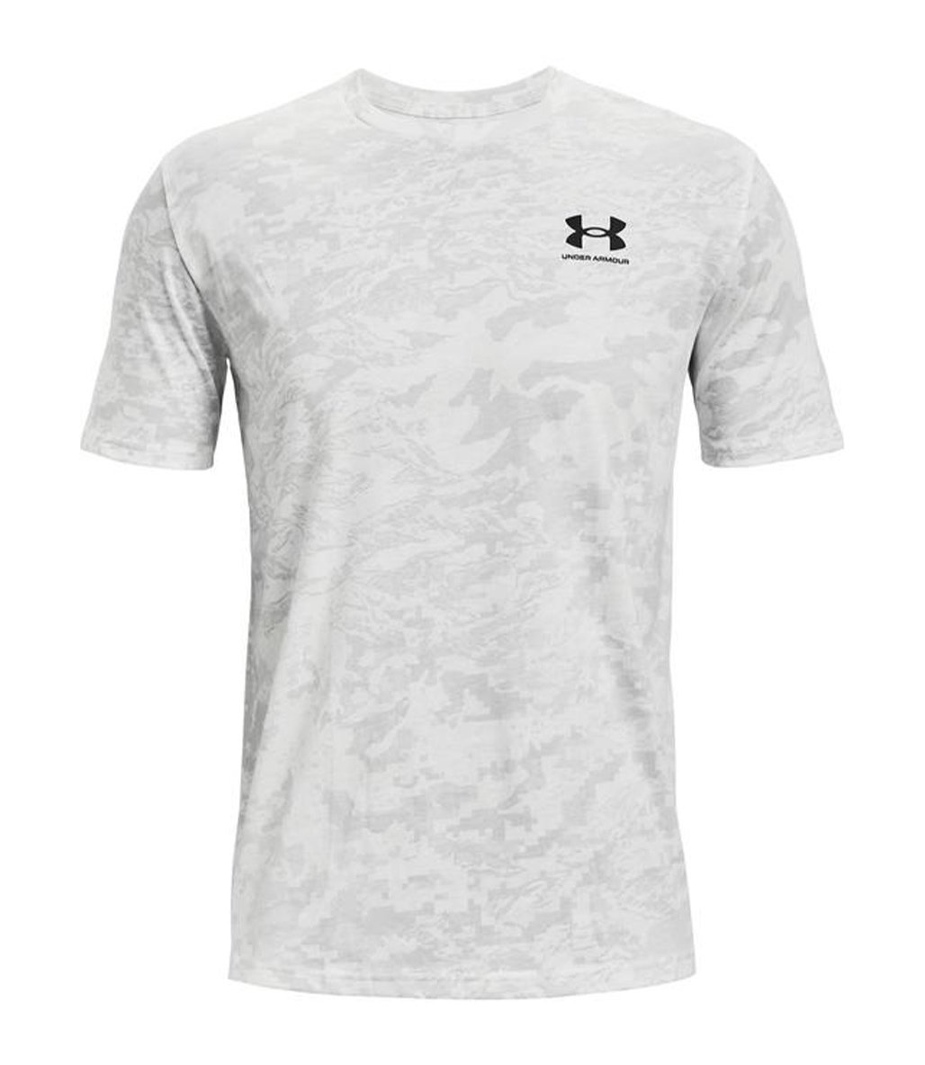 Under Armour All Over Logo T-Shirt Beyaz Kamuflaj