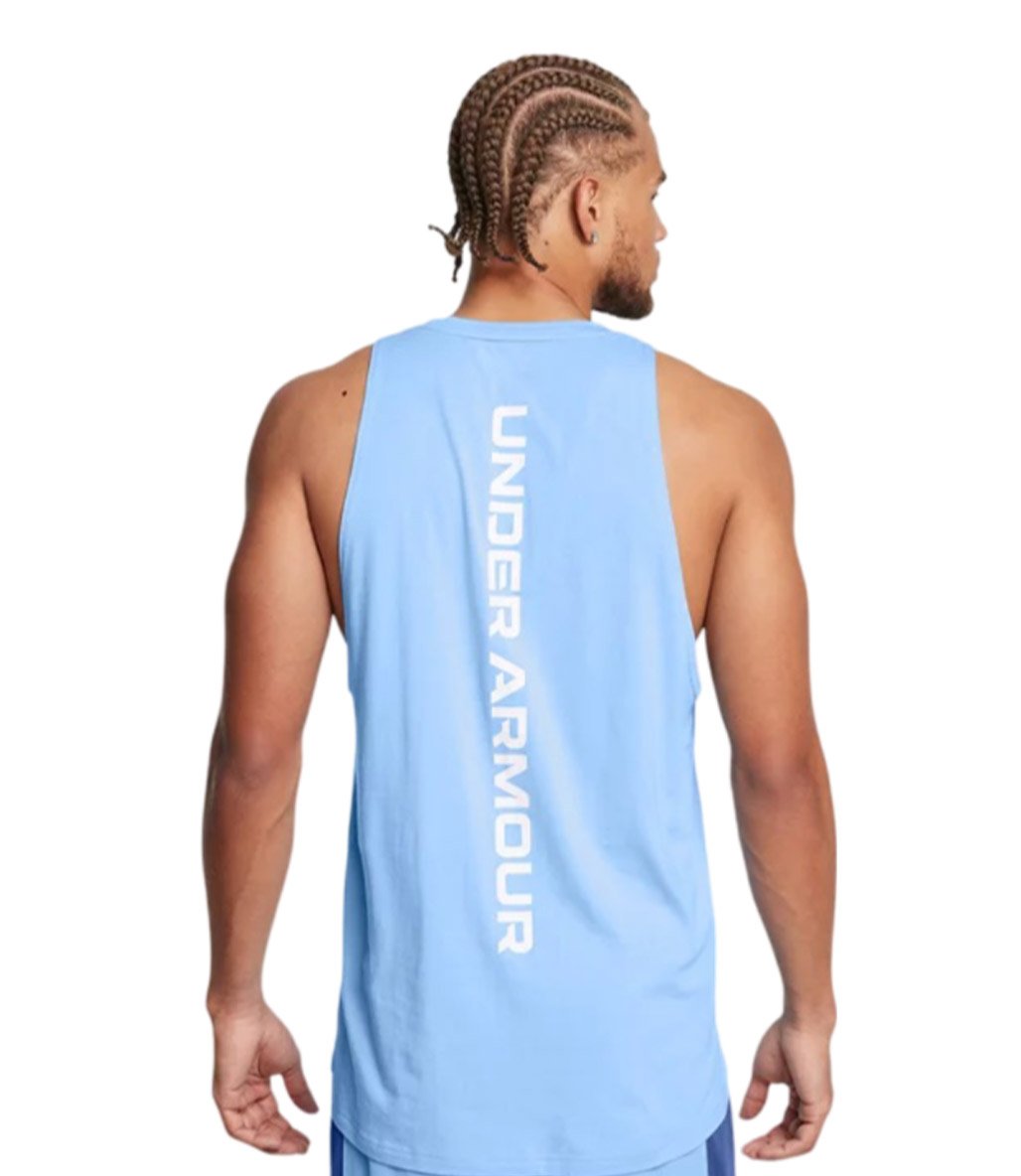 Under Armour Baseline Cotton Atlet Açık Mavi
